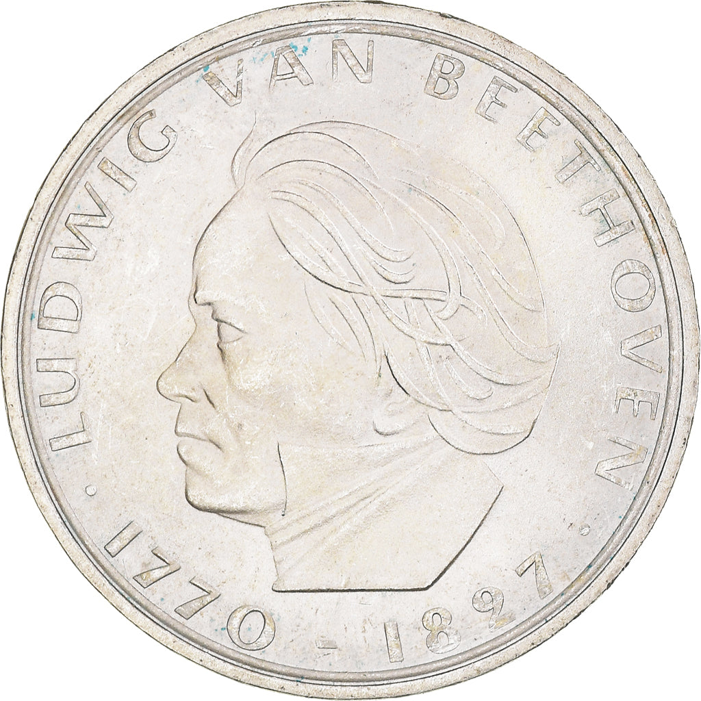 Coin, GERMANY - FEDERAL REPUBLIC, 5 Mark, 1970, Stuttgart, Germany, MS(63)