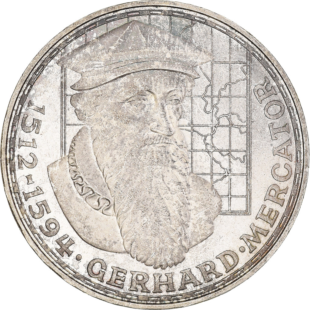 Moneda, ALEMANIA - REPÚBLICA FEDERAL, 5 Mark, 1969, Stuttgart, Germany, BE