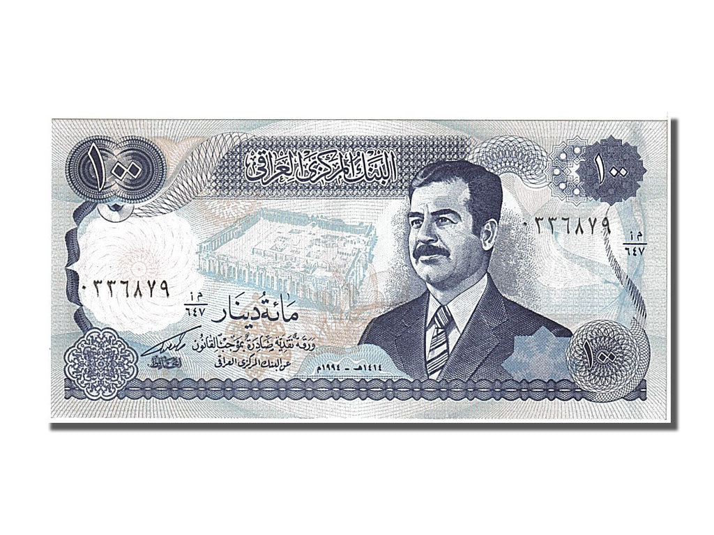 Banknot, Irak, 100 Dinars, 1994, UNC(65-70)