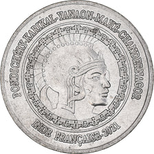 Coin, INDIA-FRENCH, 2 Annas, 2021, Pondichery, MS(63), Copper-nickel, KM:New