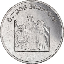 Coin, Russia, Wrangel island, Rouble, 2021, Fantaisy coinage .Ada Blackjack.