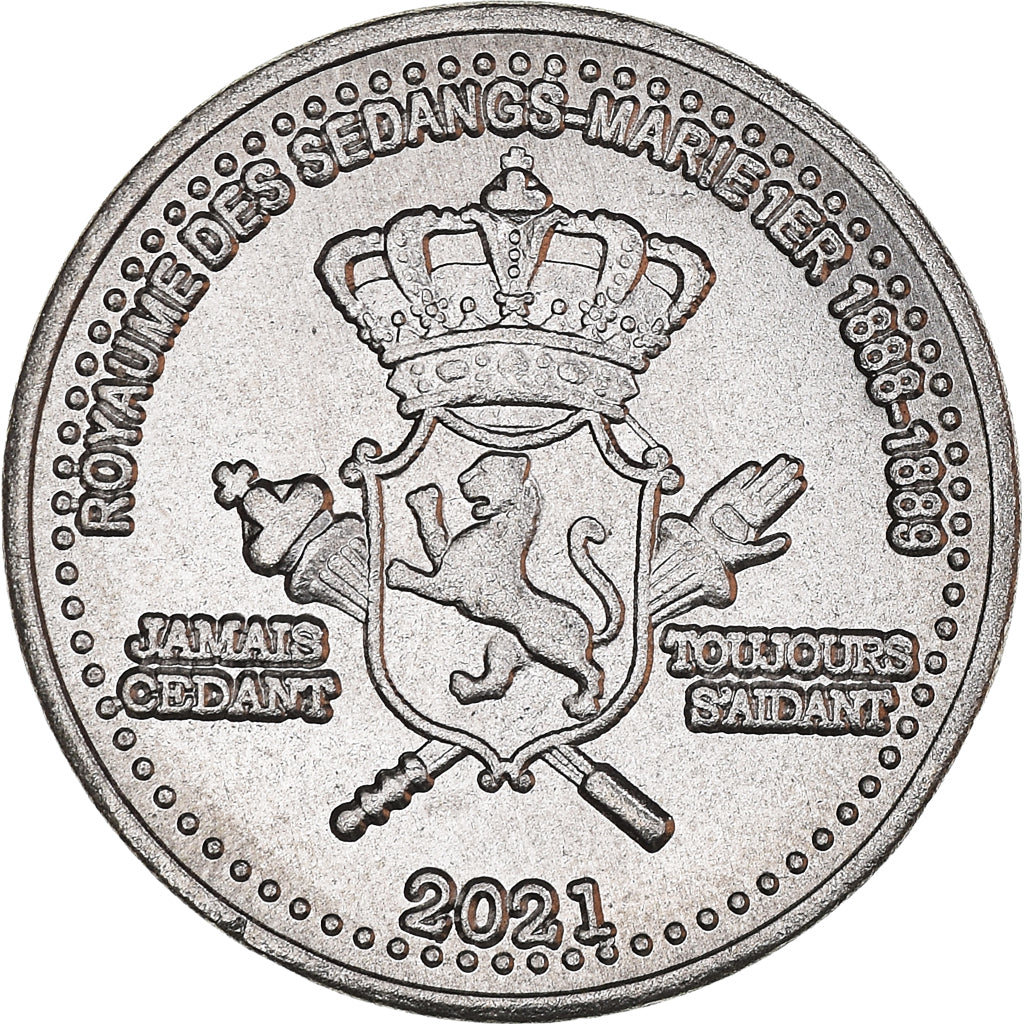 Monnaie, Viet Nam, Math, 2021, SEDANGS, SPL, Cupro-nickel