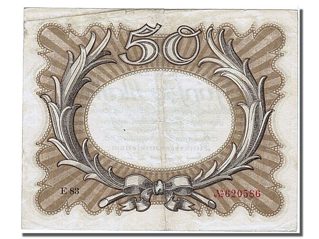 Billet, Allemagne, 50 Mark, 1918, 1918-11-30, TTB