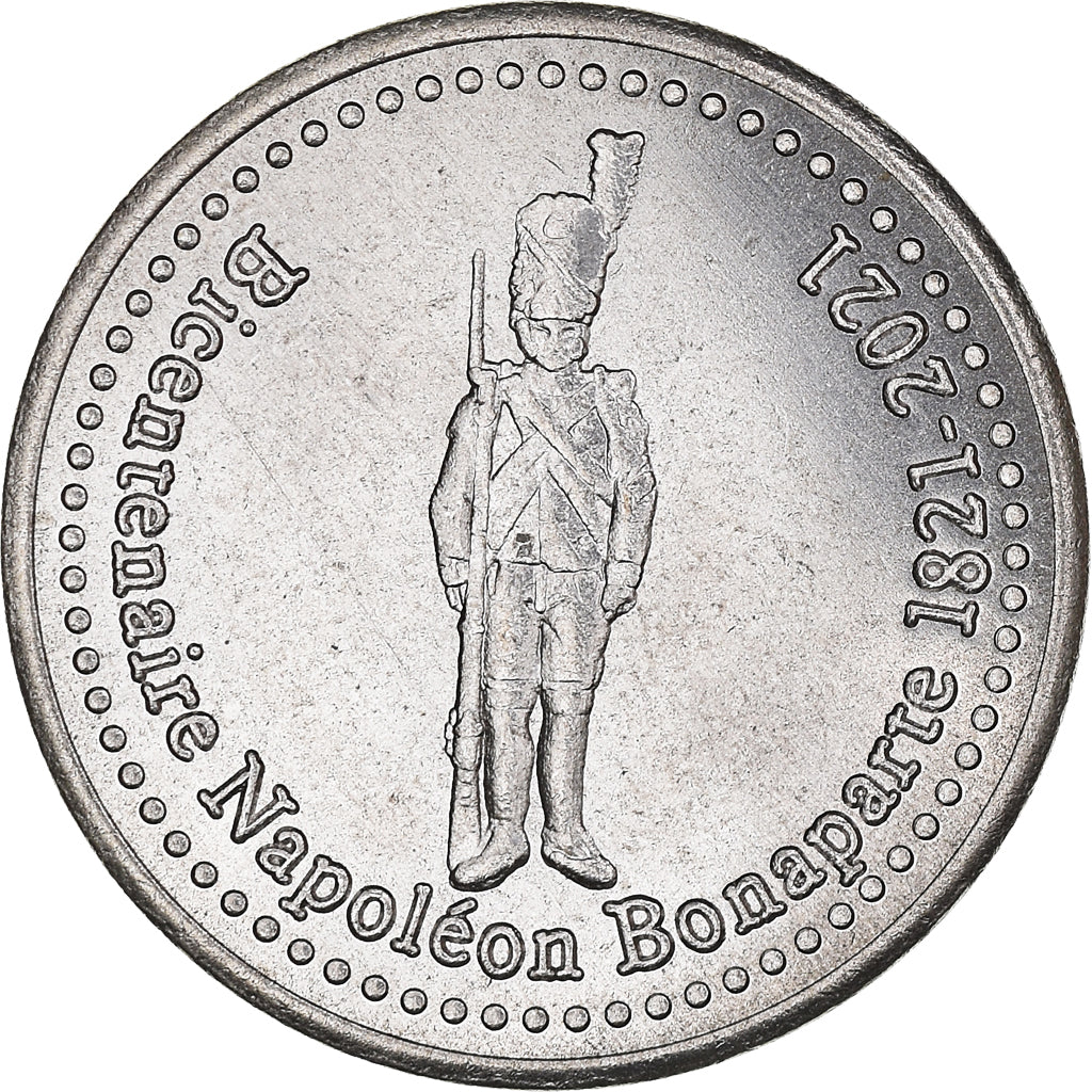 Munten, Frankrijk, Essai fantaisie, 50 Centimes, 2021, ST Hélène.Napoléon