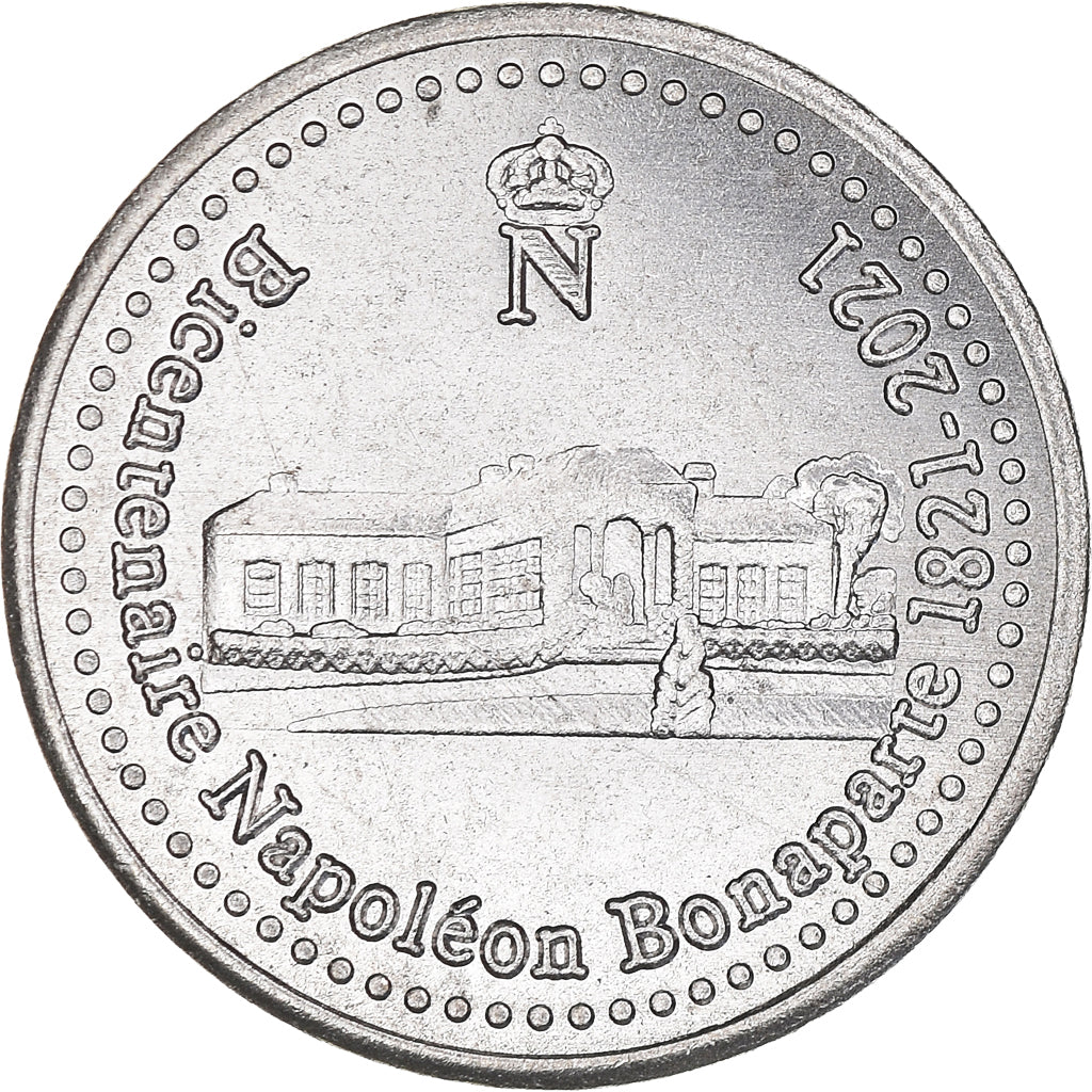 Moneta, Francja, Essai fantaisie, Decime, 2021, ST Hélène.Napoléon, MS(63)
