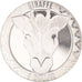 Münze, Sierra Leone, Girafe., Dollar, 2022, UNZ, Kupfer-Nickel