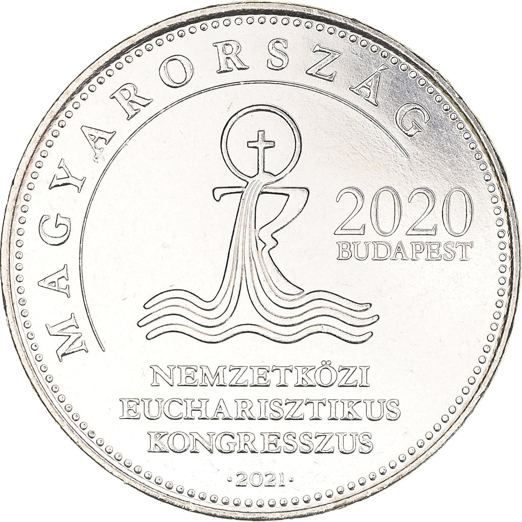 Coin, Hungary, 52nd International Eucharistic Congress, 50 Forint, 2021, MS(63)