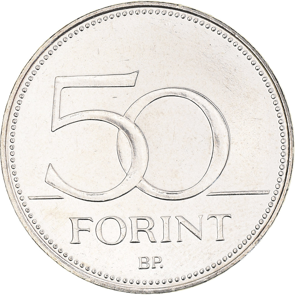 Coin, Hungary, 52nd International Eucharistic Congress, 50 Forint, 2021, MS(63)