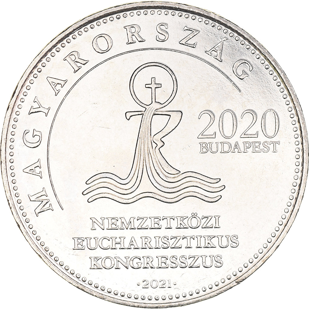Moneta, Ungheria, 52nd International Eucharistic Congress, 50 Forint, 2021, SPL