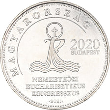 Coin, Hungary, 52nd International Eucharistic Congress, 50 Forint, 2021, MS(63)