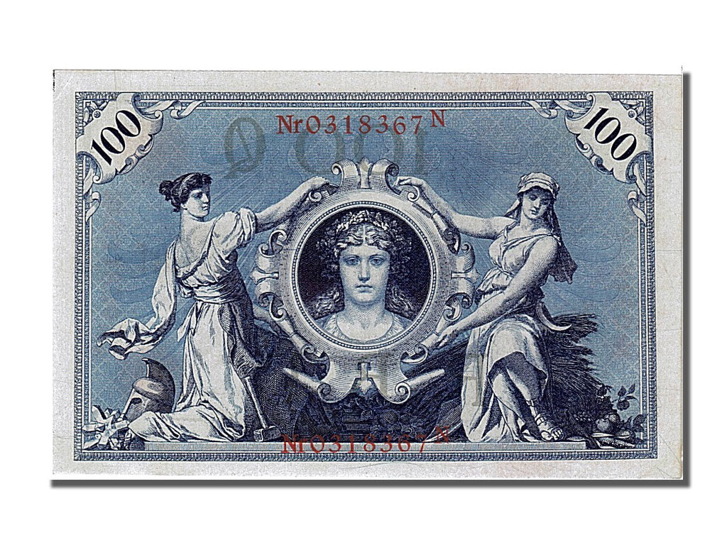 Banconote, Germania, 100 Mark, 1908, 1908-02-07, FDS