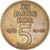 Coin, GERMAN-DEMOCRATIC REPUBLIC, 5 Mark, 1969, Berlin, VF(30-35)