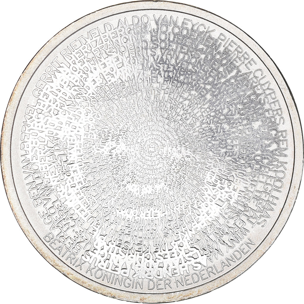 Netherlands, 5 Euro, 2008, Utrecht, AU(50-53), Silver Plated Copper, KM:279a