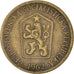 Coin, Czechoslovakia, Koruna, 1962, VF(30-35), Aluminum-Bronze, KM:50