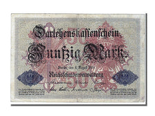 Banknote, Germany, 50 Mark, 1914, 1914-08-05, EF(40-45)