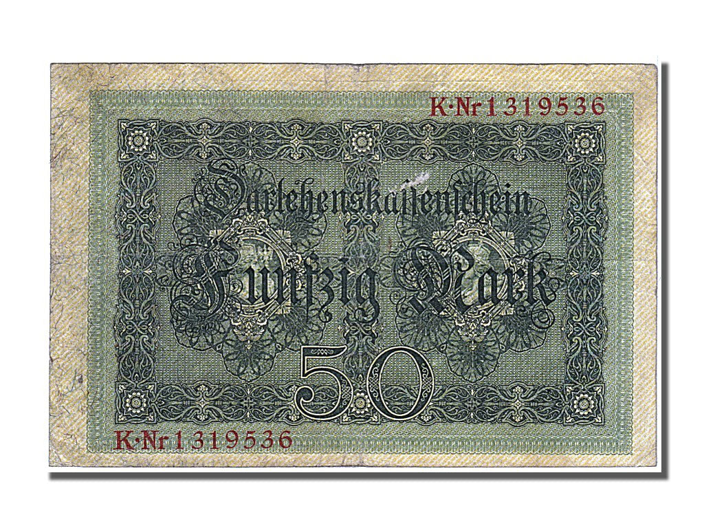 Banknote, Germany, 50 Mark, 1914, 1914-08-05, EF(40-45)