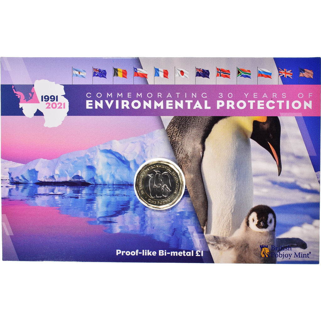 Coin, British Antarctic Territory, Protocole environnemental /Manchots