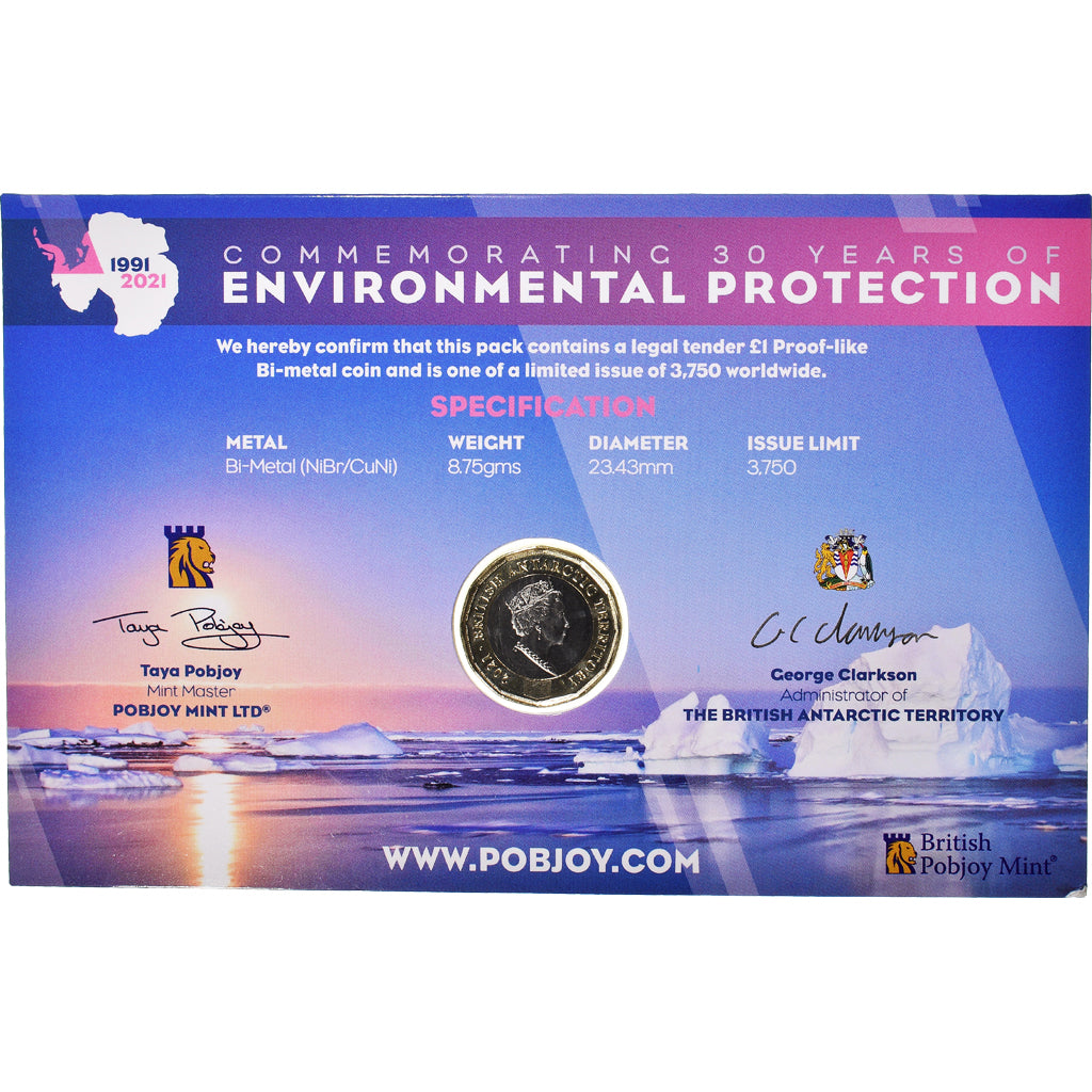 Coin, British Antarctic Territory, Protocole environnemental /Manchots