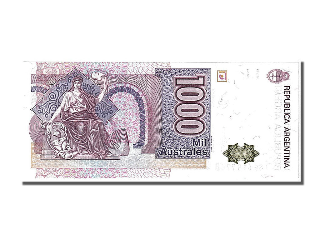 Banconote, Argentina, 1000 Australes, 1988, FDS