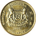 Coin, Singapore, 5 Cents, 1995, Singapore Mint, MS(63), Aluminum-Bronze, KM:99