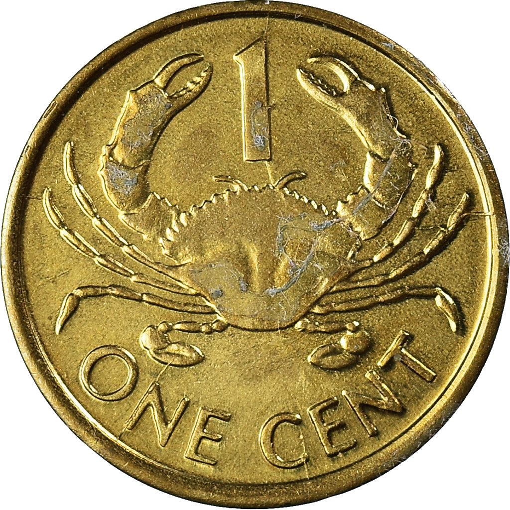 Moneta, Seszele, Cent, 2004, British Royal Mint, AU(50-53), Mosiądz, KM:46.2