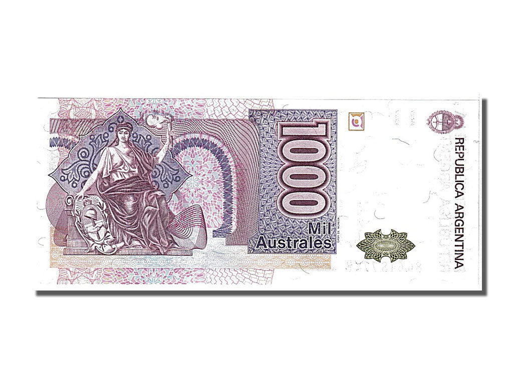Banconote, Argentina, 1000 Australes, 1988, FDS