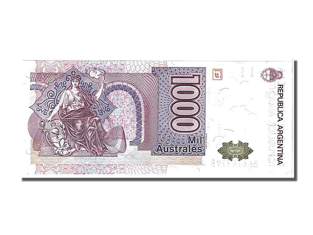 Geldschein, Argentinien, 1000 Australes, 1988, UNZ