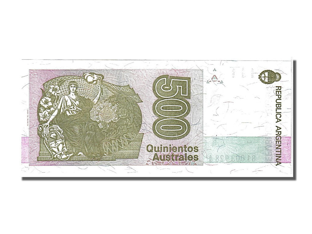 Geldschein, Argentinien, 500 Australes, 1988, UNZ