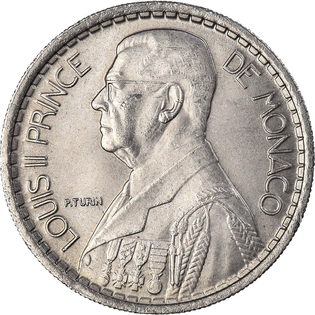 Monnaie, Monaco, Louis II, 10 Francs, 1946, Paris, TTB, Cupro-nickel