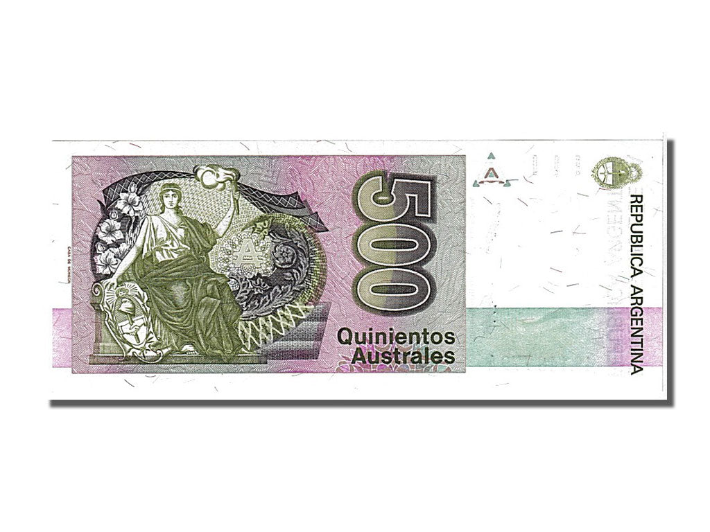 Banknote, Argentina, 500 Australes, 1988, UNC(65-70)