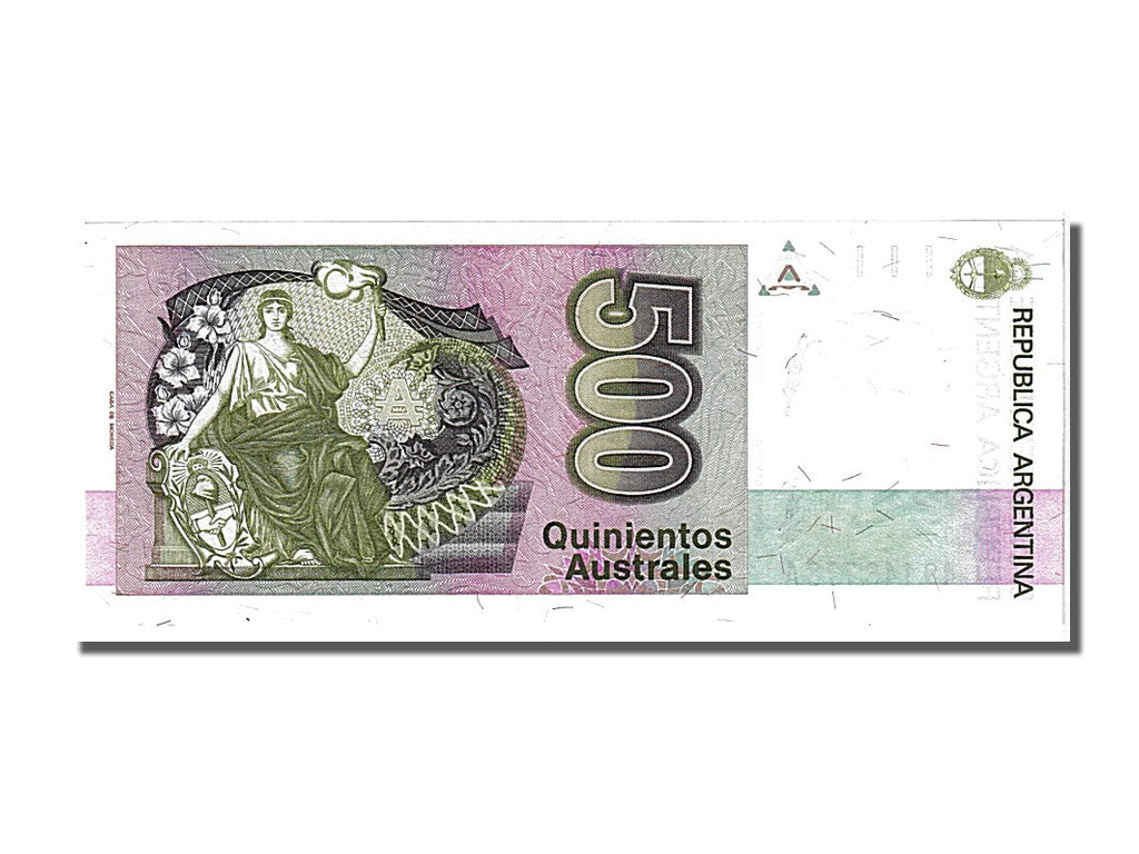 Banknote, Argentina, 500 Australes, 1988, UNC(65-70)