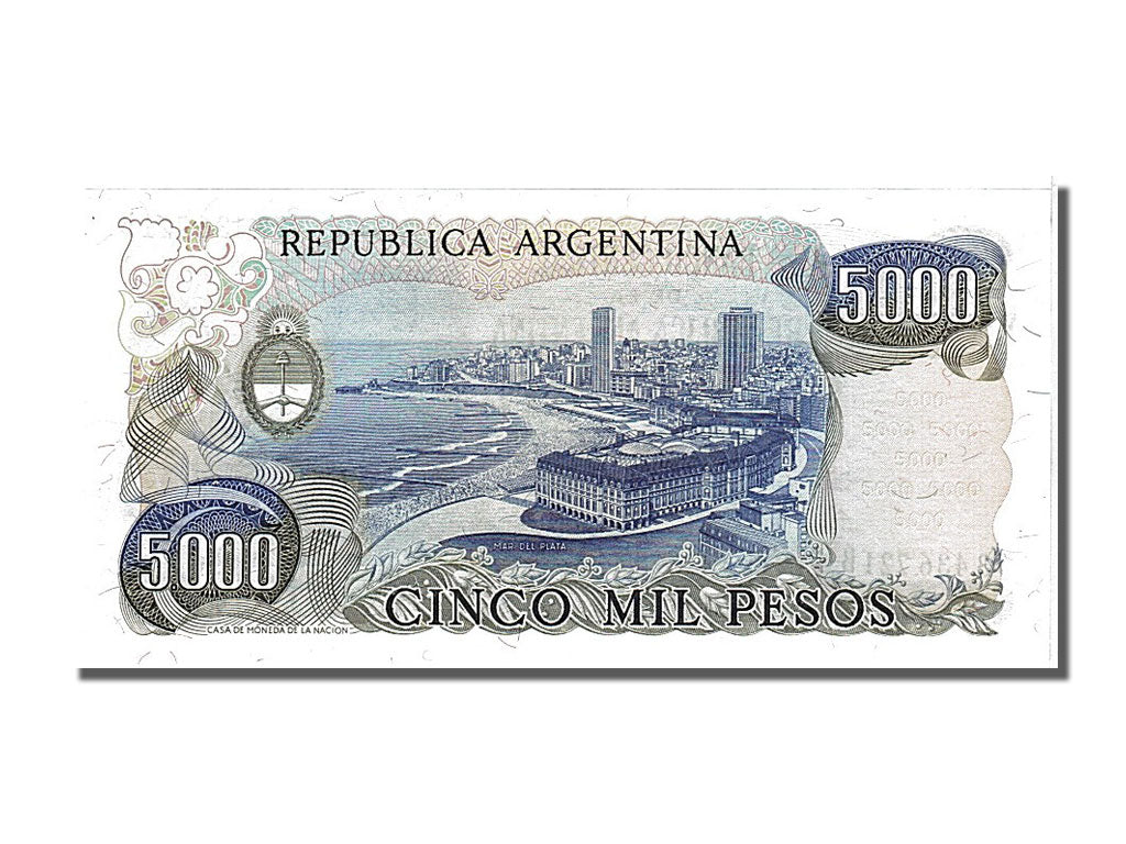 Banknote, Argentina, 5000 Pesos, 1976, UNC(65-70)