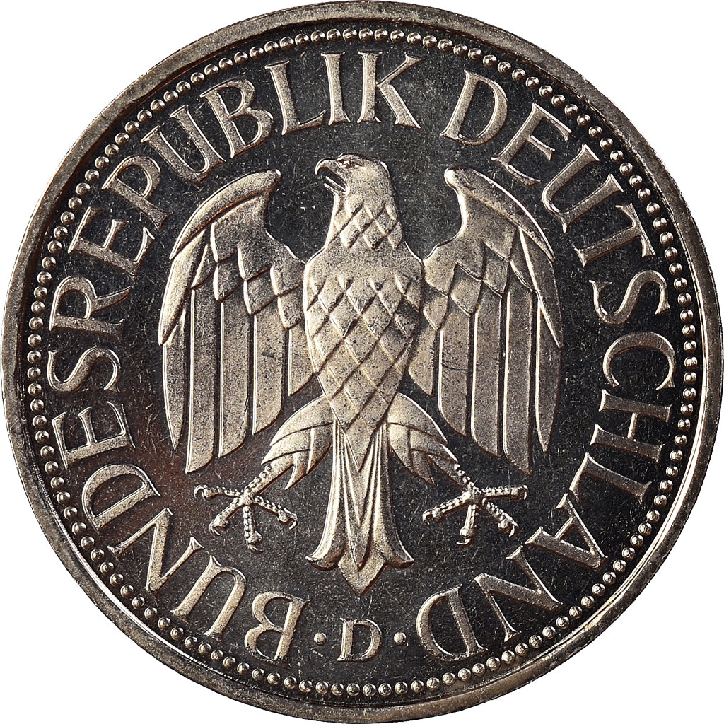 Moneta, GERMANIA - REPUBBLICA FEDERALE, Mark, 1992, Munich, BE, SPL