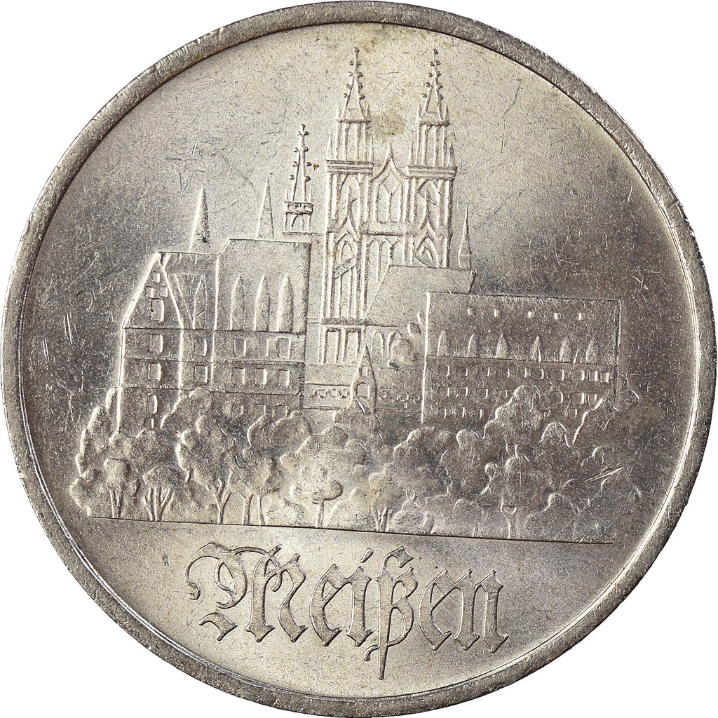 Moneta, NIEMCY - NRD, 5 Mark, 1972, Berlin, EF(40-45), Miedź-Nikiel, KM:37