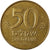Moneta, Israel, 50 Sheqalim, 1985, EF(40-45), Aluminium-Brąz, KM:139