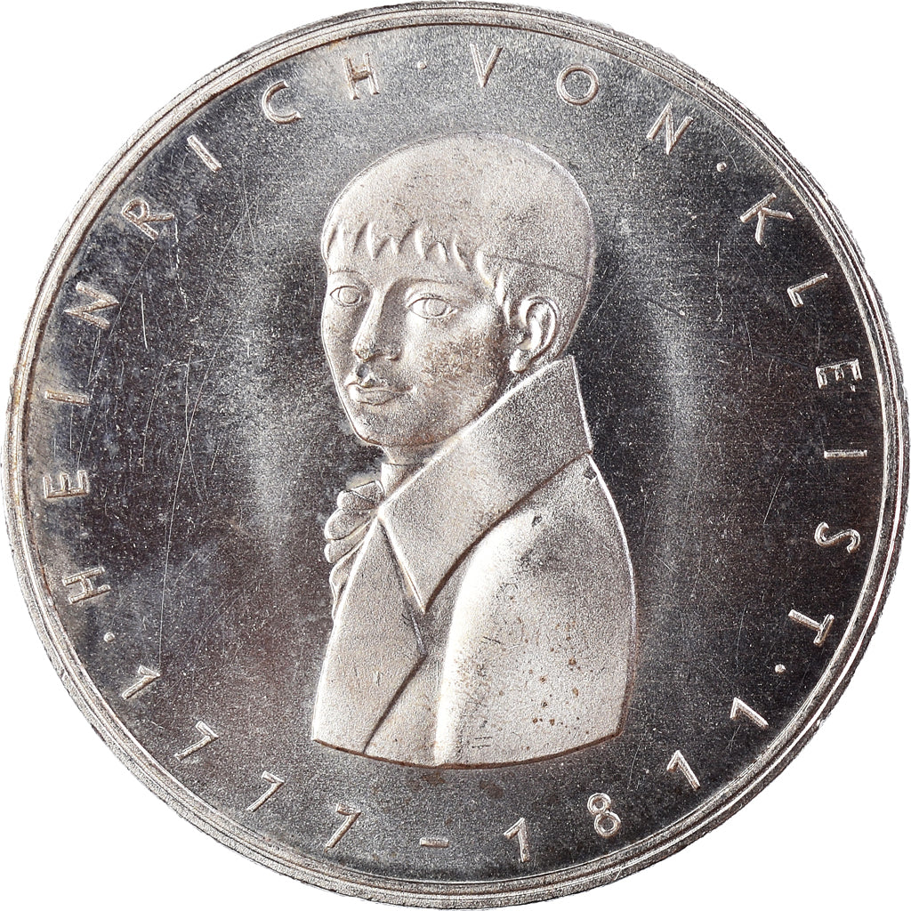 Moneta, GERMANIA - REPUBBLICA FEDERALE, 5 Mark, 1977, Karlsruhe, Germany, BB