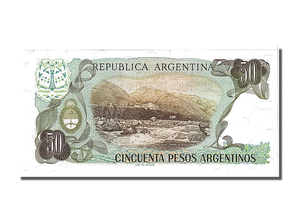 Banknote, Argentina, 50 Pesos Argentinos, 1983, UNC(65-70)