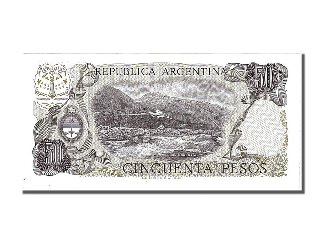 Banconote, Argentina, 50 Pesos, 1976, FDS