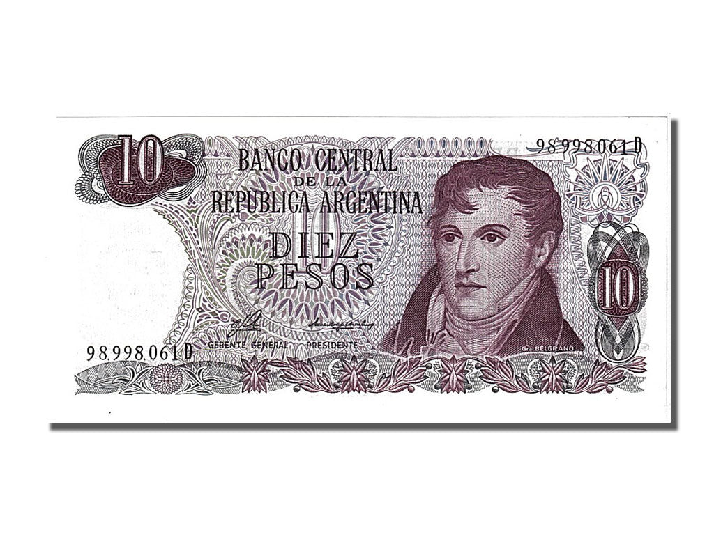 Banknote, Argentina, 10 Pesos, 1976, UNC(65-70)