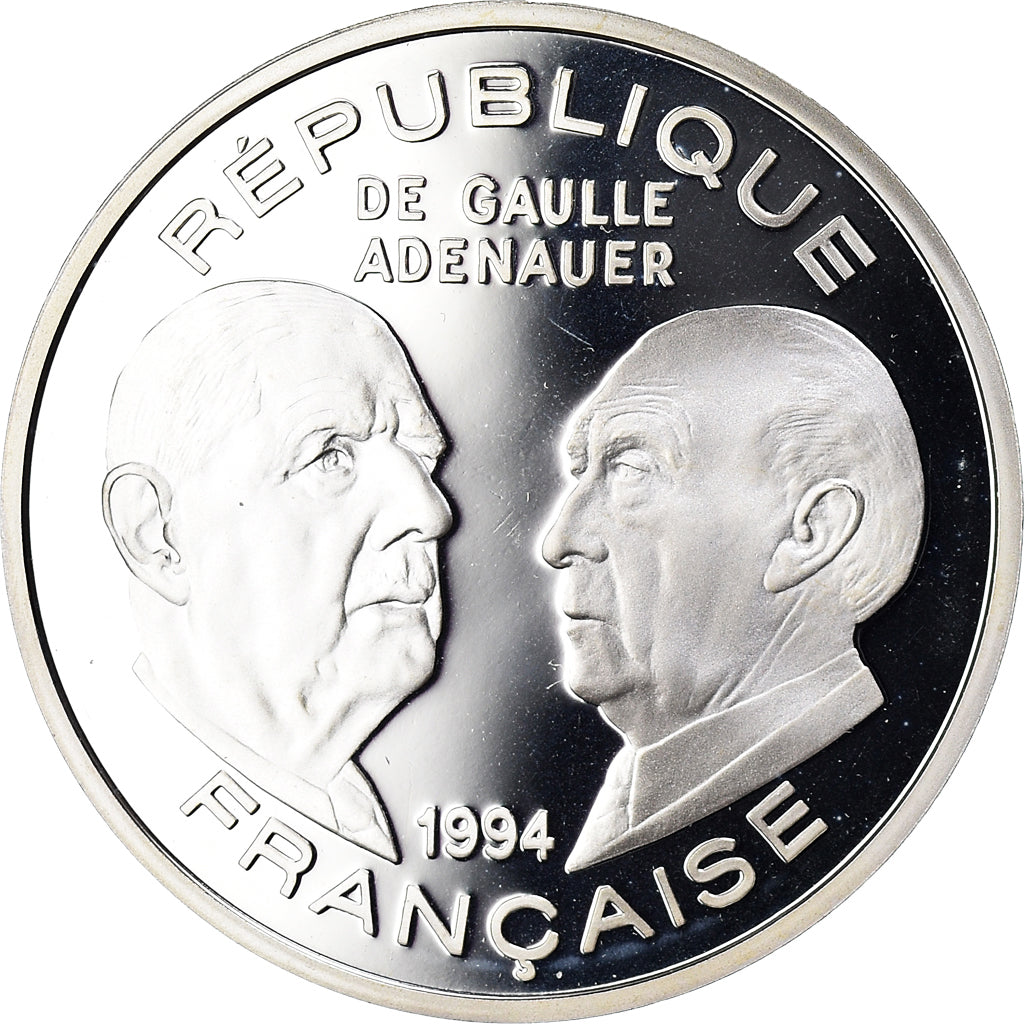 Munten, Frankrijk, 100 Francs, 1994, BE, FDC, Zilver, KM:1046, Gadoury:C89