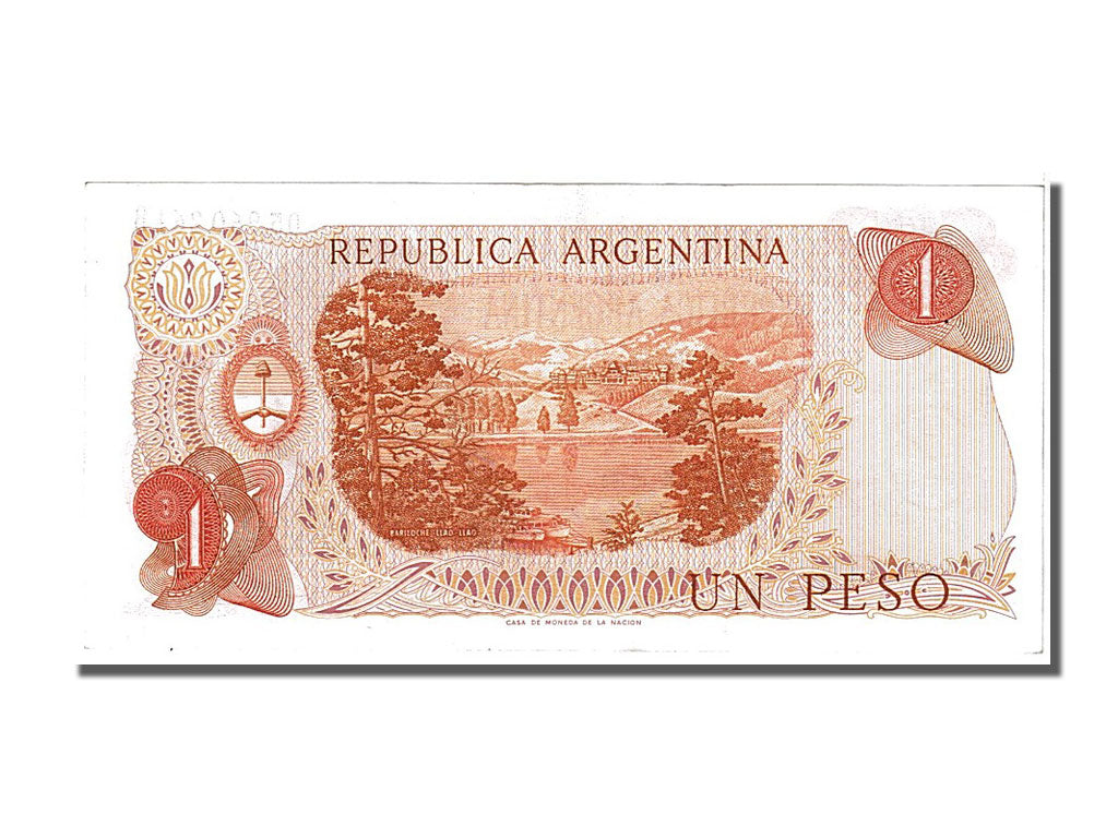 Geldschein, Argentinien, 1 Peso, 1970, UNZ
