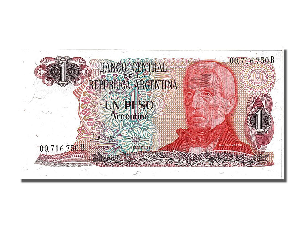 Banknote, Argentina, 1 Peso Argentino, 1983, UNC(65-70)