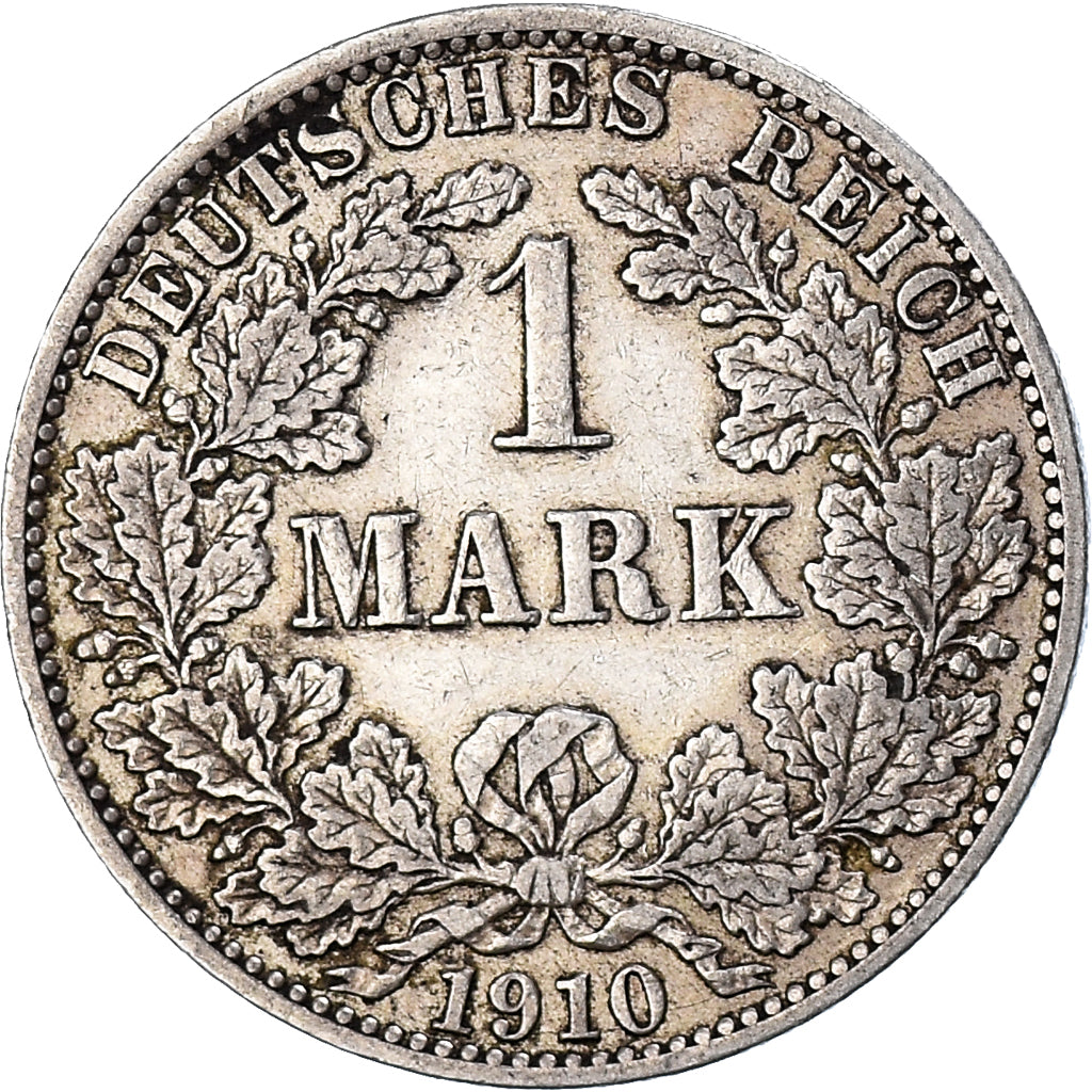 Monnaie, Empire allemand, Wilhelm II, Mark, 1910, Berlin, TTB, Argent, KM:14