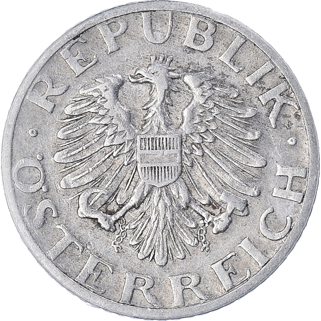 Coin, Austria, 50 Groschen, 1946, MS(63), Aluminum, KM:2870