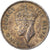 Coin, Mauritius, George VI, 1/4 Rupee, 1951, EF(40-45), Copper-nickel, KM:27