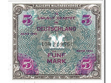 Banknote, Germany, 5 Mark, 1944, UNC(65-70)