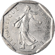 Moeda, França, Semeuse, 2 Francs, 1994, EF(40-45), Níquel, KM:942.2