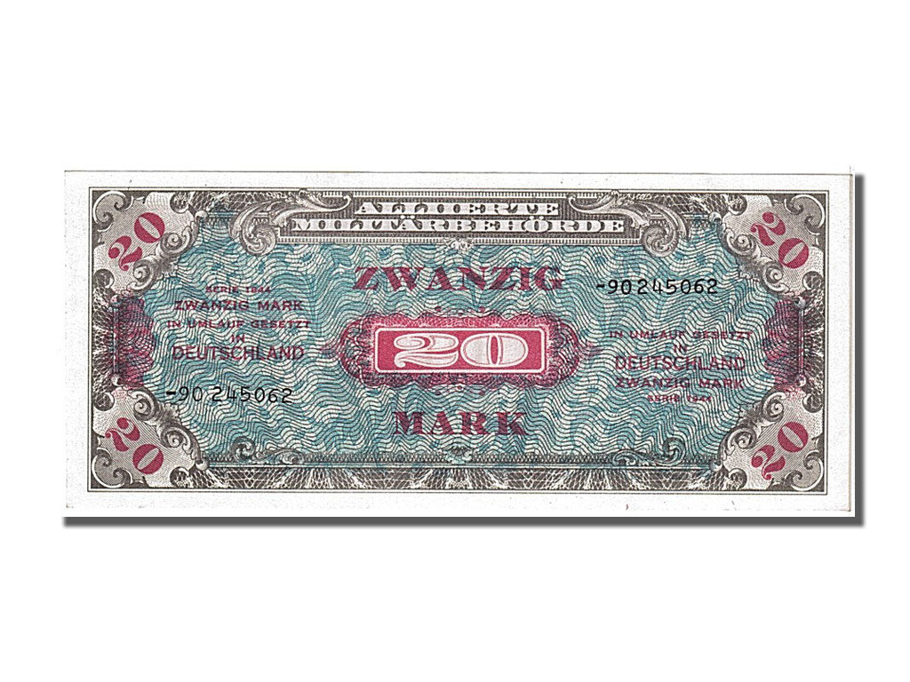 Banknot, Niemcy, 20 Mark, 1944, UNC(65-70)