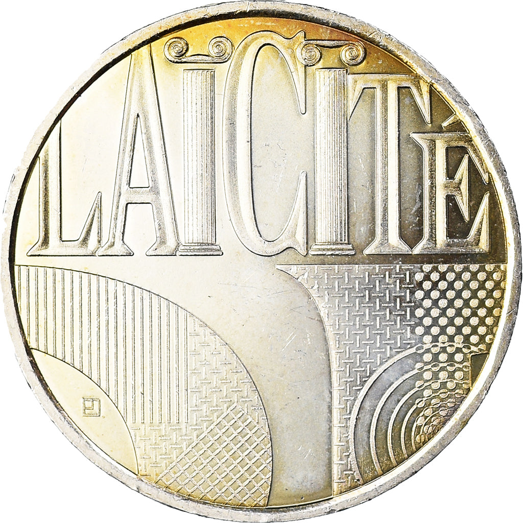 France, 25 Euro, 2013, LaÏcité., MS(63), Silver, Gadoury:EU 649.