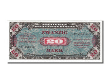 Geldschein, Deutschland, 20 Mark, 1944, UNZ